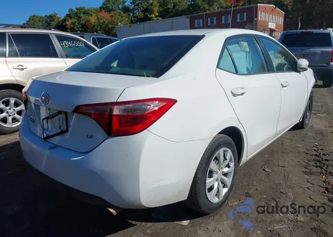 2017 Toyota Corolla Le из США, поврежденный, VIN 2T1BURHE9HC814277